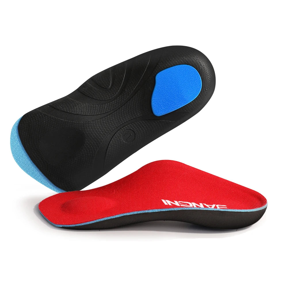 Red, black and blue 3/4 orthotic insert