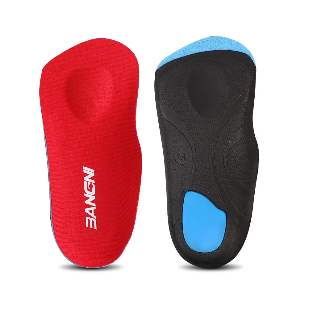 Red, black and blue 3/4 orthotic insert